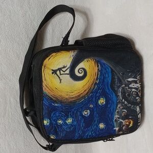 Jack Skellington Insulated Makeup, Art supplies, or Lunch Bag